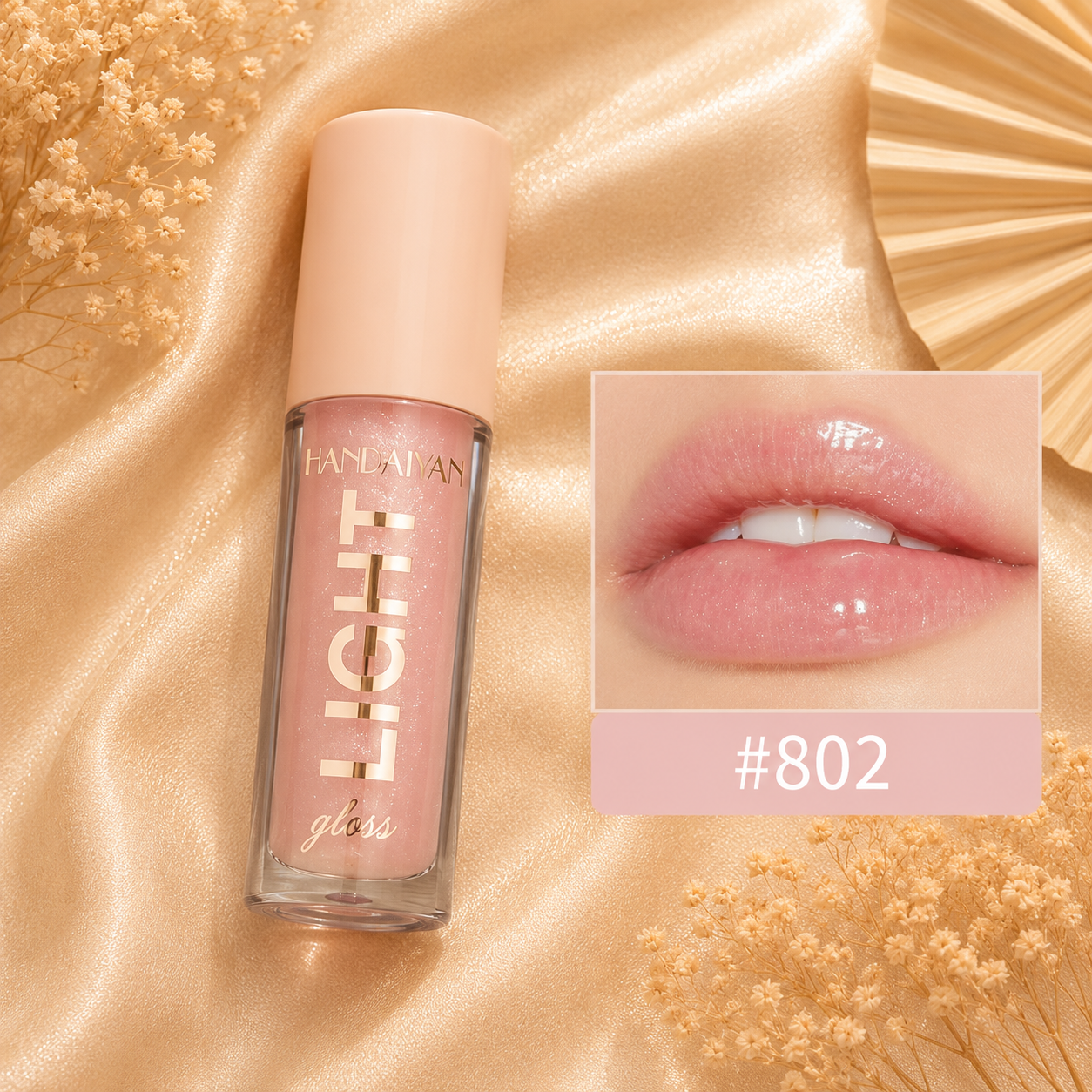 Gloss Nude Chic #802 – Effet Brillance